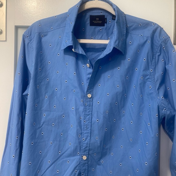 Scotch & Soda blue with black dimonds - Picture 2 of 5